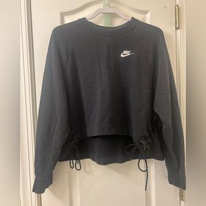 Nike cropped sweatshirt